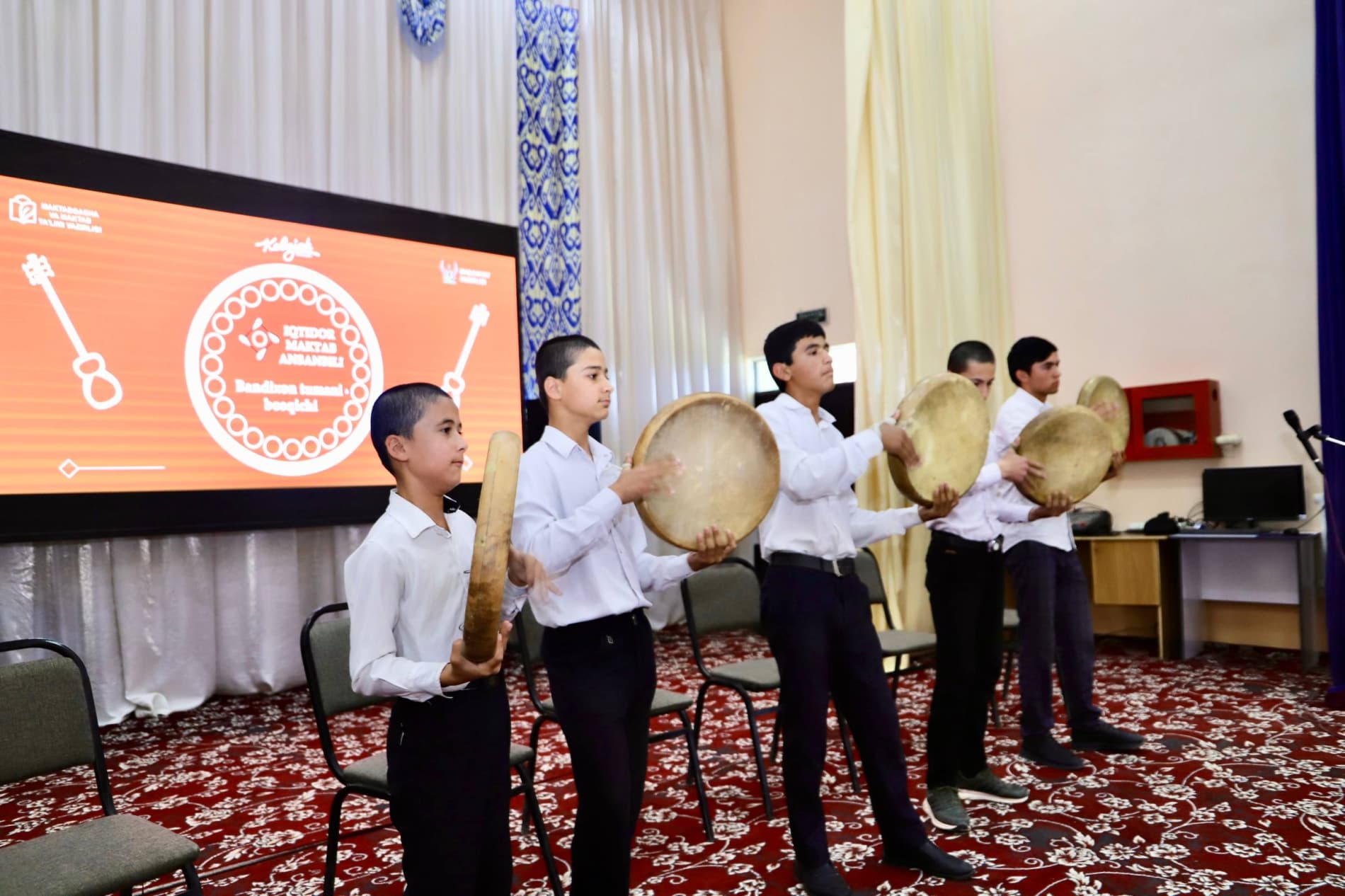 Bandixonda “Iqtidor” tanlovi: yosh iste’dodlar sahnaga chiqdi!
