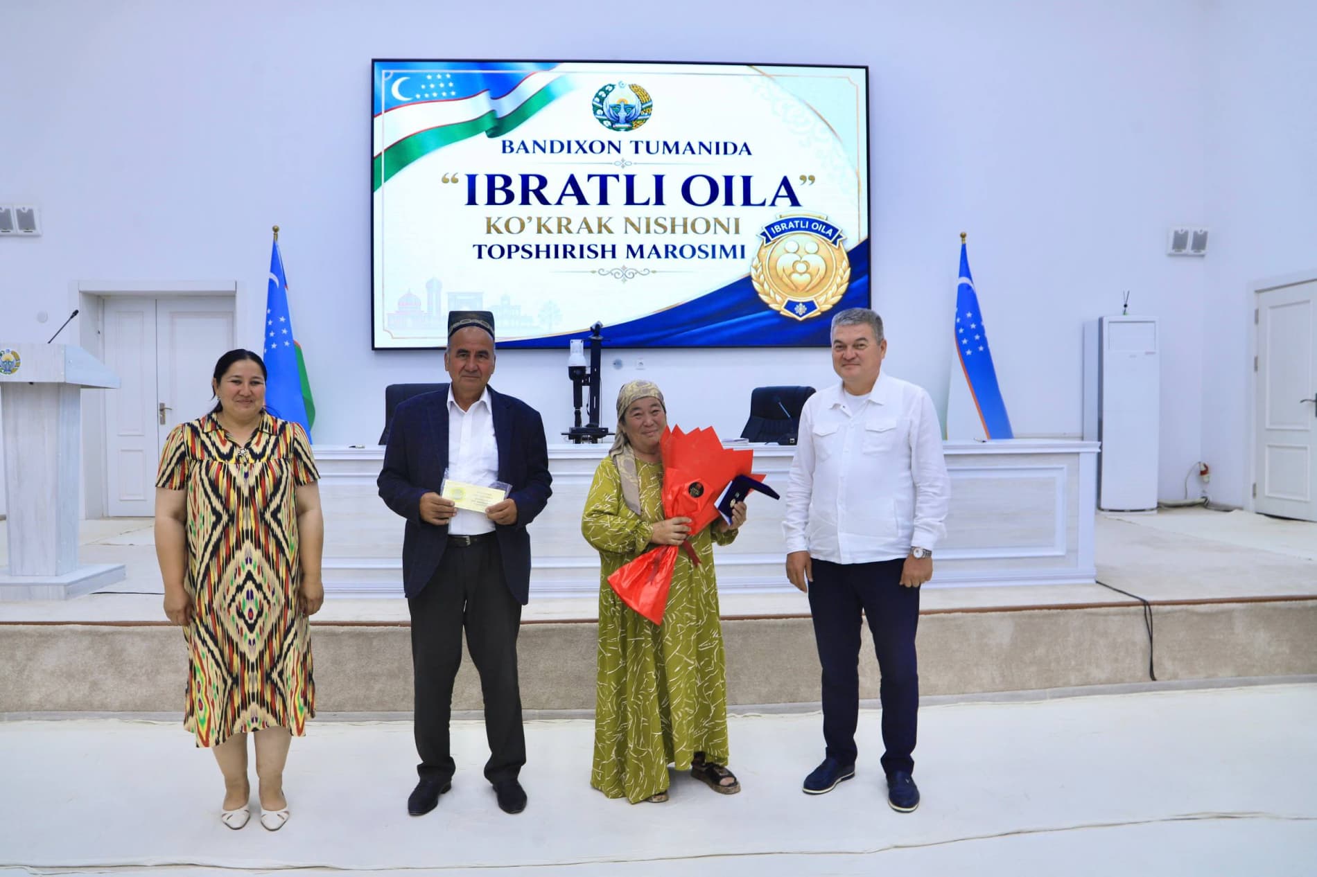 Bandixonda “Ibratli oila”lar e’tirof etildi