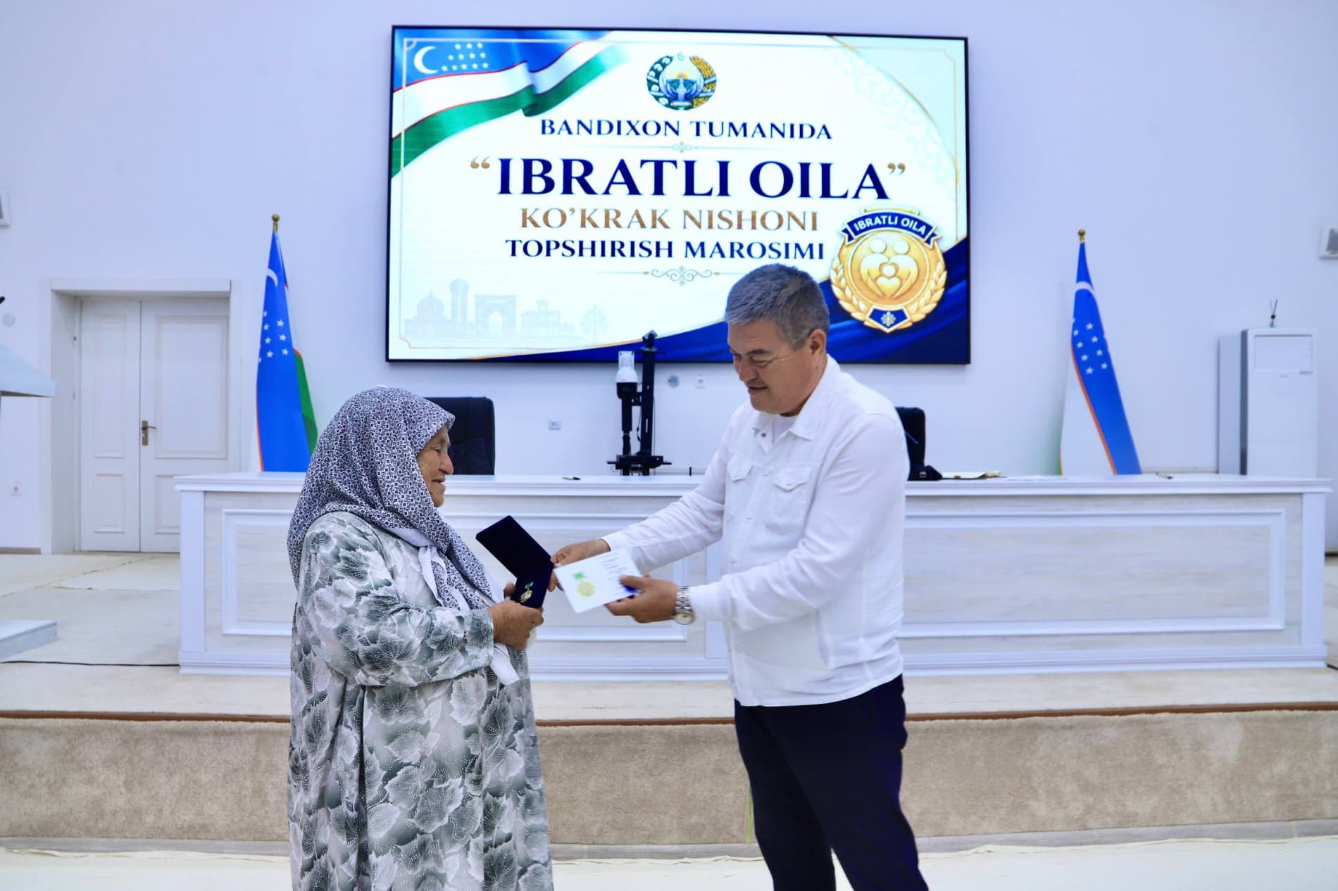 Bandixonda “Ibratli oila”lar e’tirof etildi