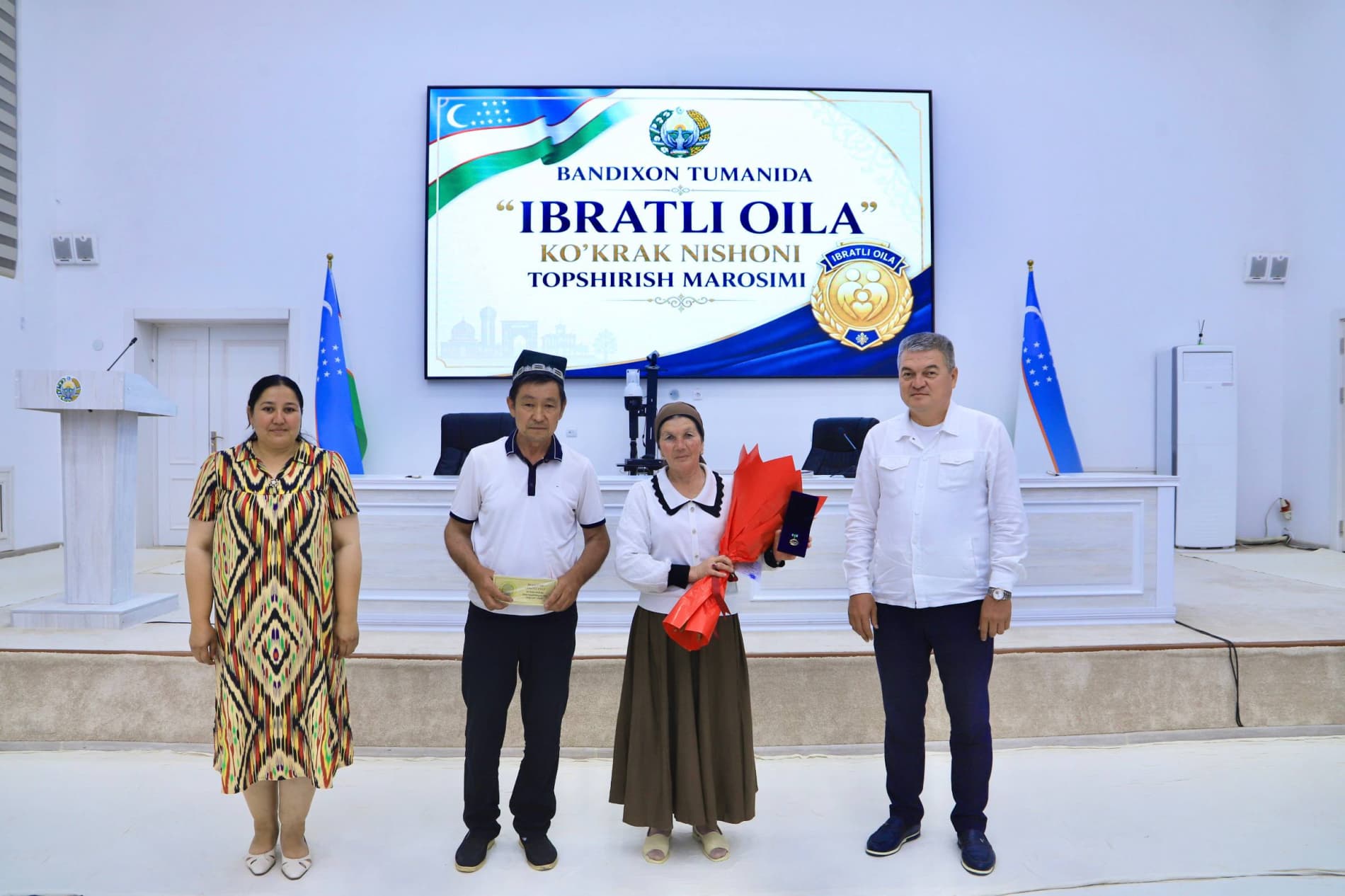 Bandixonda “Ibratli oila”lar e’tirof etildi