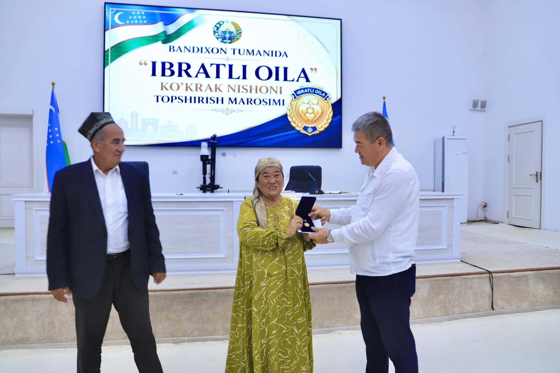 Bandixonda “Ibratli oila”lar e’tirof etildi