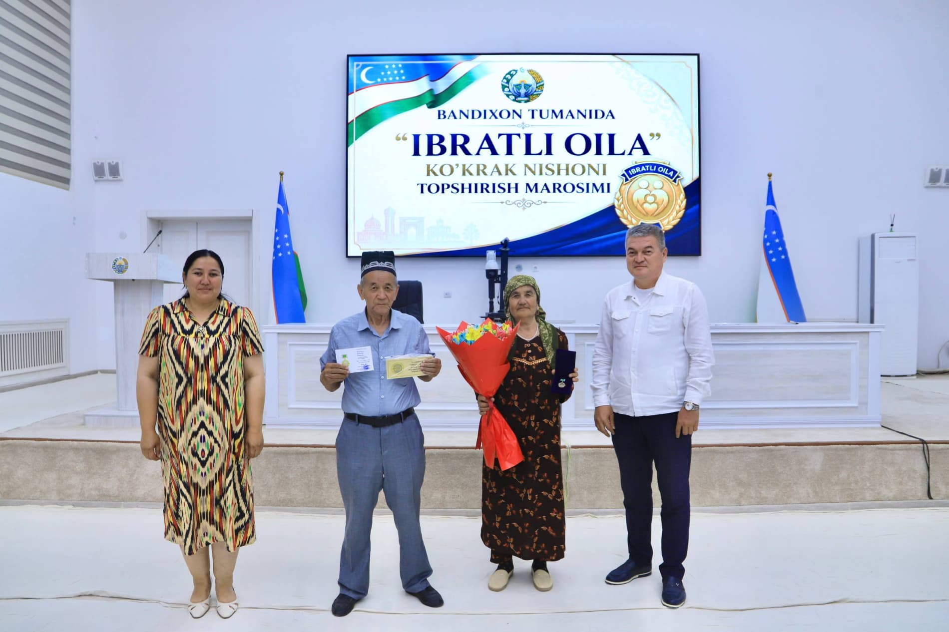 Bandixonda “Ibratli oila”lar e’tirof etildi