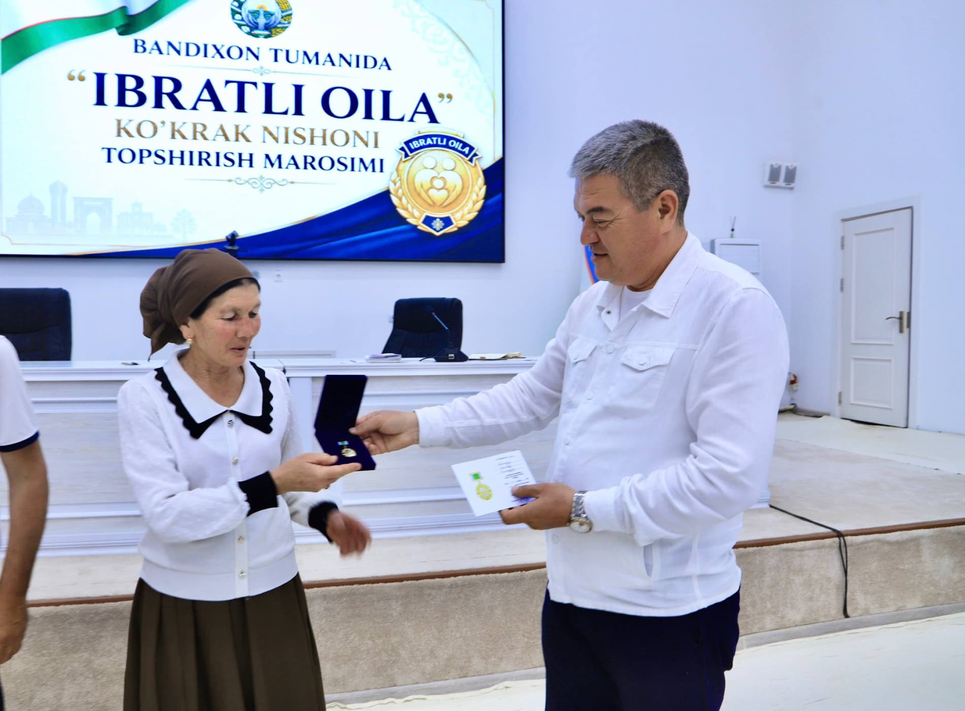 Bandixonda “Ibratli oila”lar e’tirof etildi
