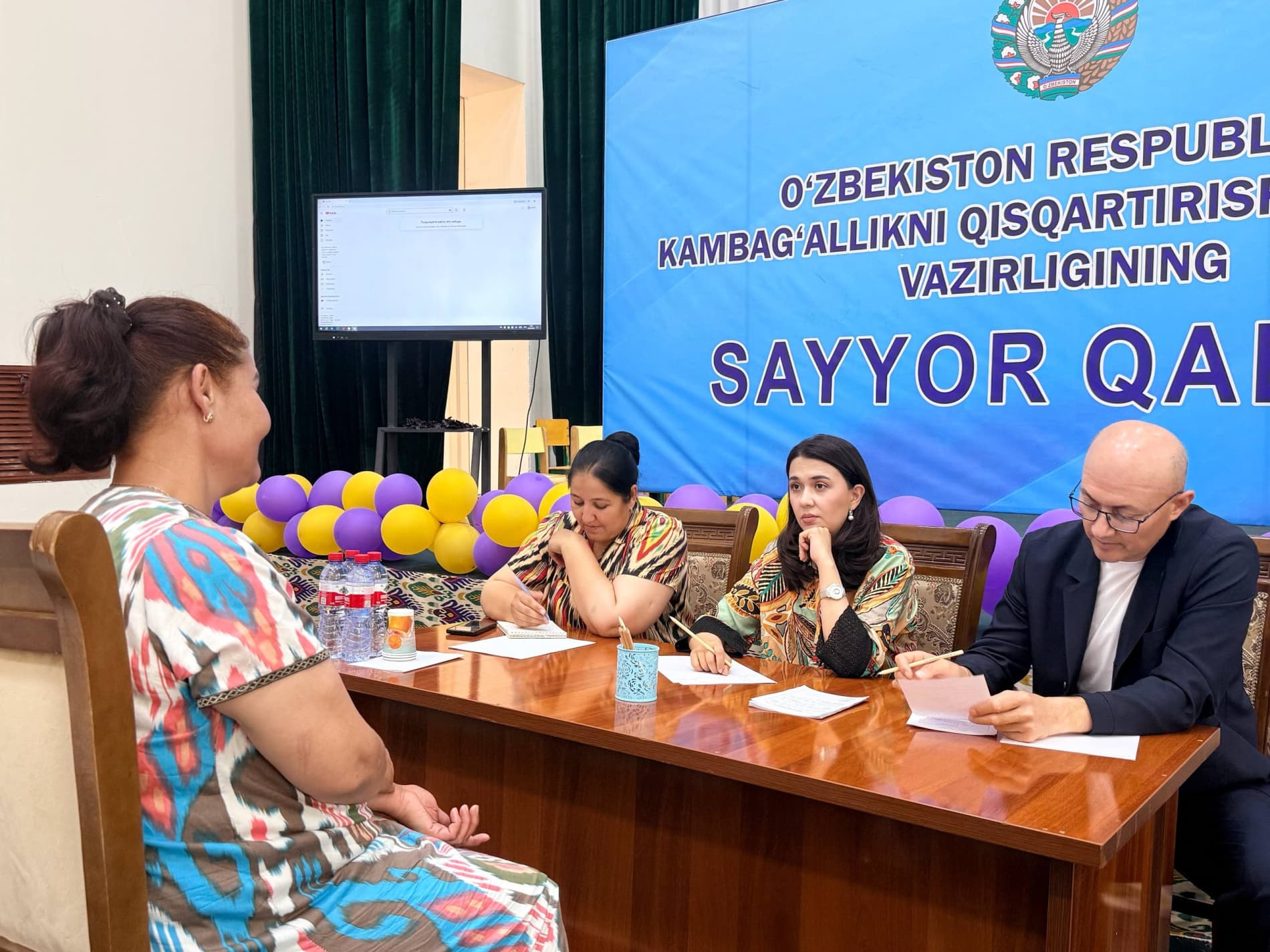 Bandixonda Kambagʻallikni qisqartirish va bandlik vazirligining sayyor qabuli o‘tkazildi