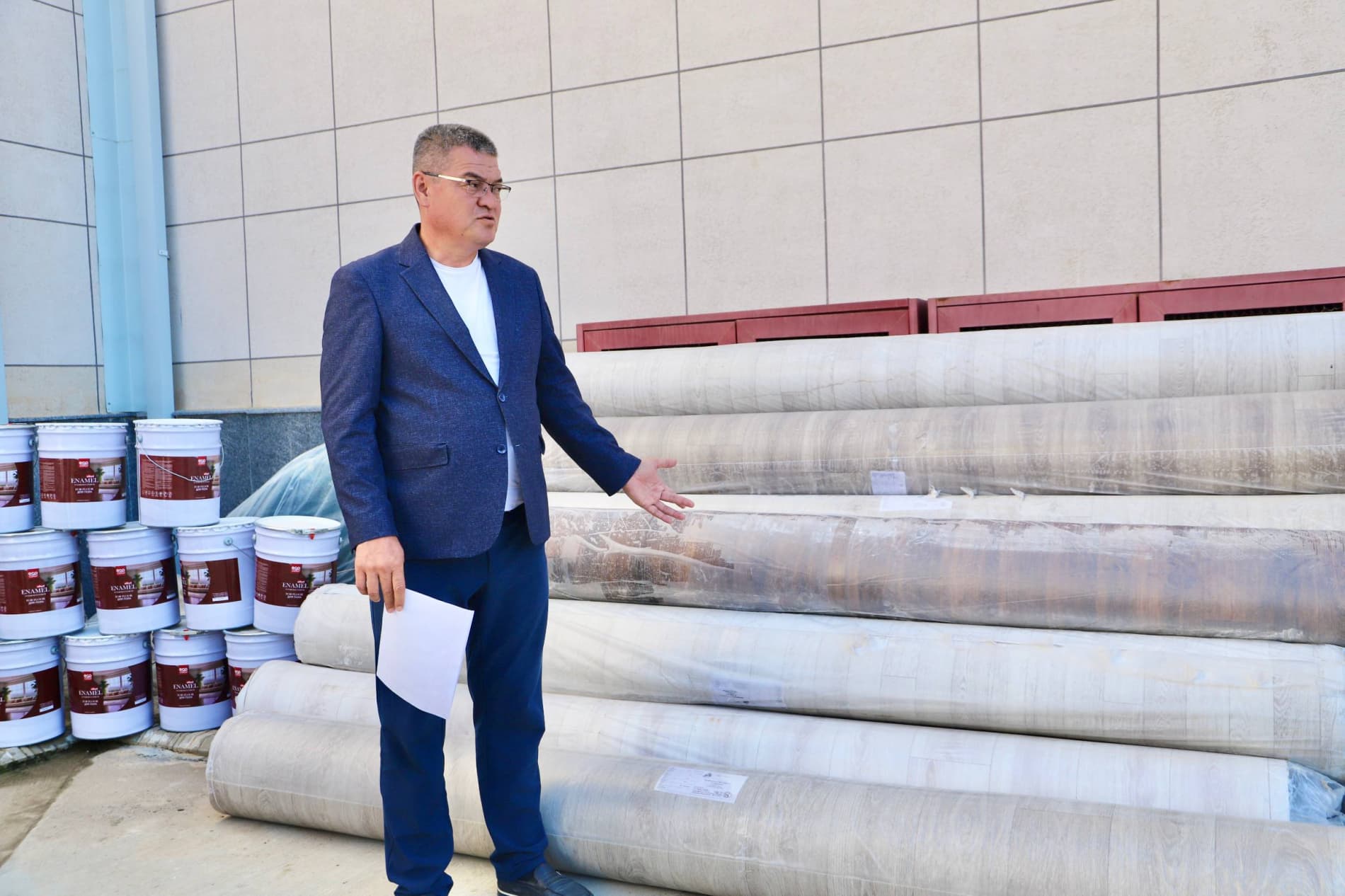 Bandixon tumanida maktablarni yangi o‘quv yiliga tayyorlash ishlari boshlandi