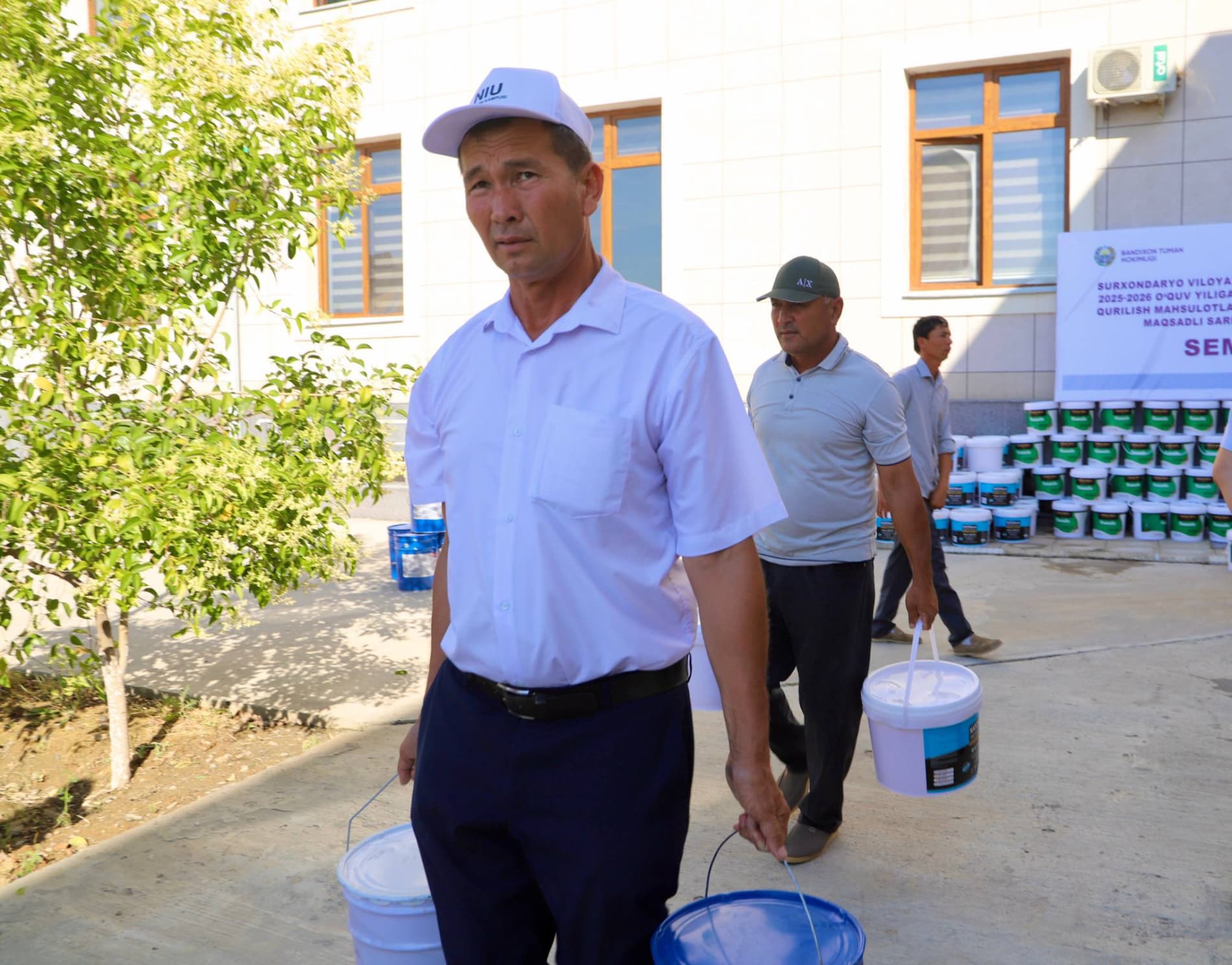 Bandixon tumanida maktablarni yangi o‘quv yiliga tayyorlash ishlari boshlandi