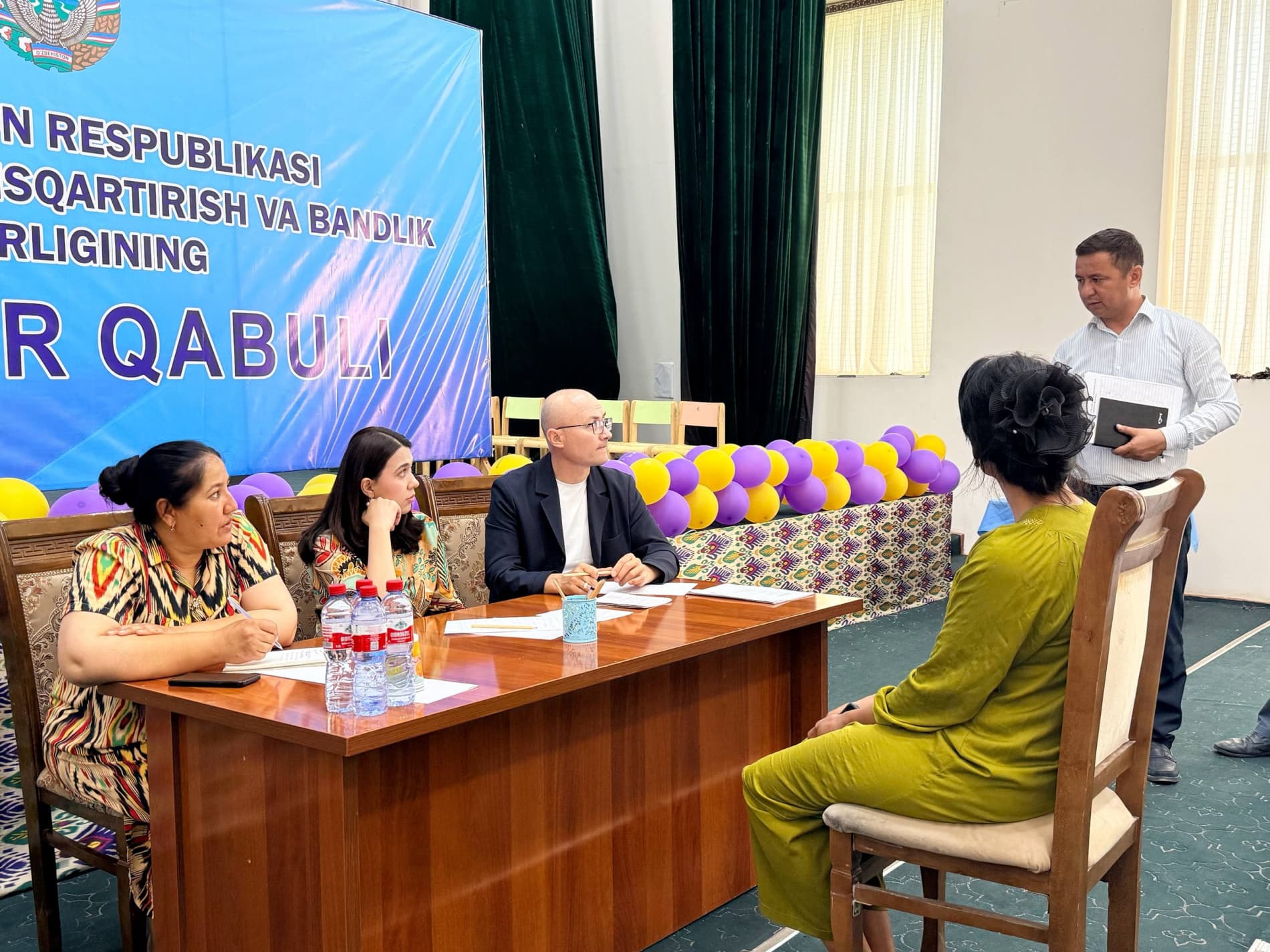 Bandixonda Kambagʻallikni qisqartirish va bandlik vazirligining sayyor qabuli o‘tkazildi