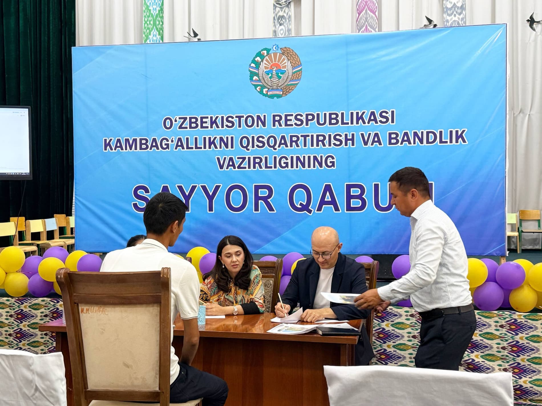 Bandixonda Kambagʻallikni qisqartirish va bandlik vazirligining sayyor qabuli o‘tkazildi