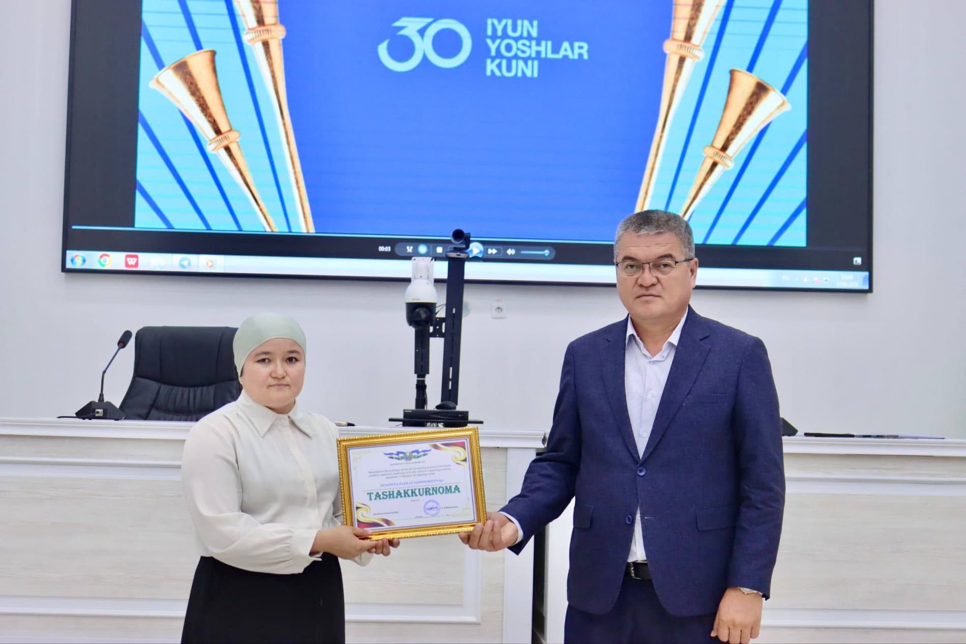 Bandixonda faol yoshlar e'tirof etildi!