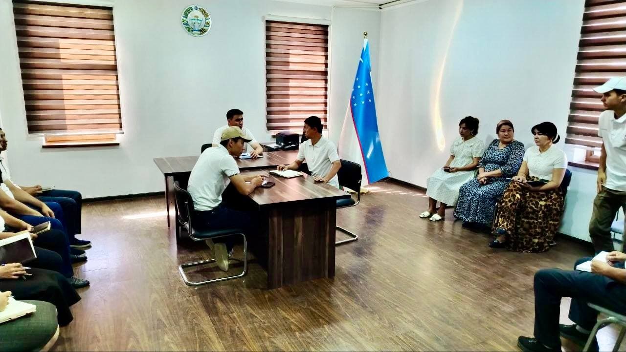 Bandixon tumanida fuqarolar murojaatlari e’tibor markazida