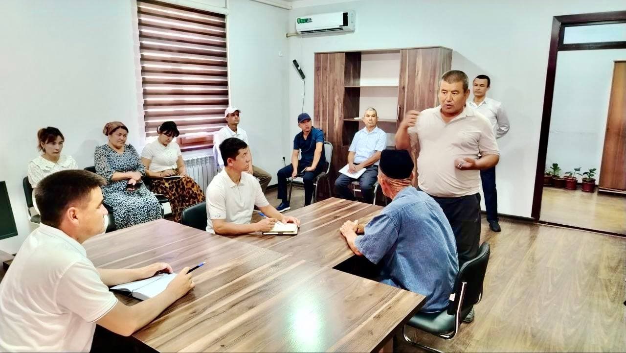 Bandixon tumanida fuqarolar murojaatlari e’tibor markazida