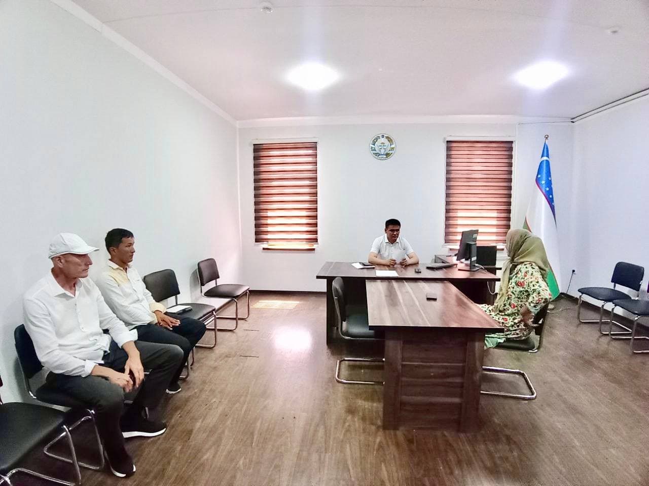 Bandixon tuman hokimining o'rinbosarlari tomonidan shaxsiy qabullar davom etmoqda