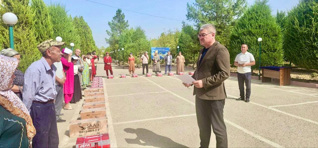 Kambag‘allikdan farovonlik sari: Bandixonda 39 xonadonga amaliy ko‘mak