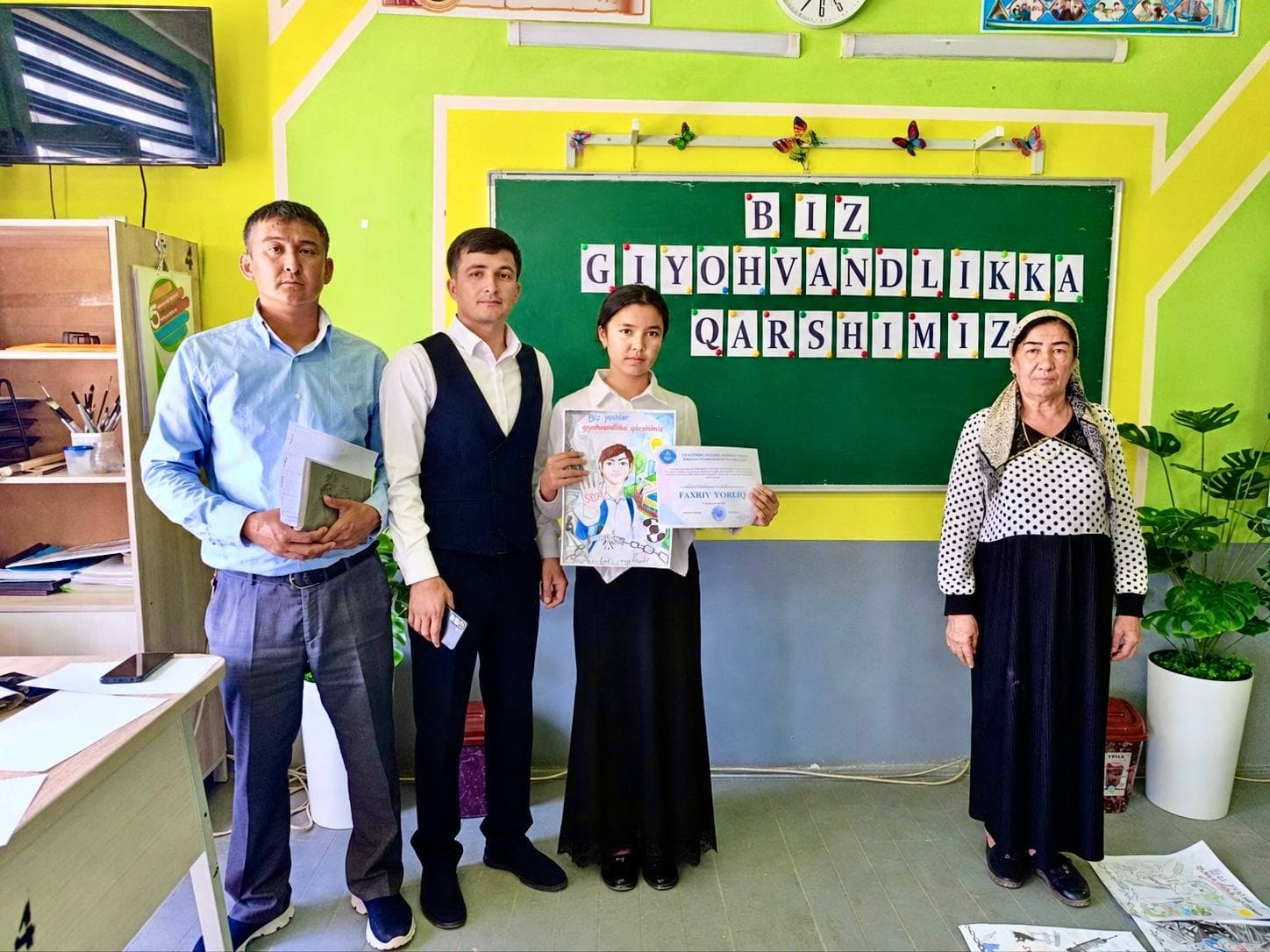 MO‘YQALAMDA OGOHLIK, QALBLARDA QAT’IYAT: BIZ GIYOHVANDLIKKA QARSHIMIZ!