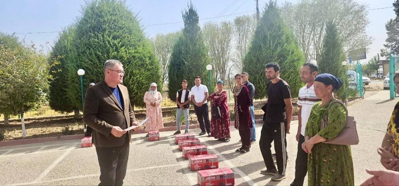 Kambag‘allikdan farovonlik sari: Bandixonda 39 xonadonga amaliy ko‘mak