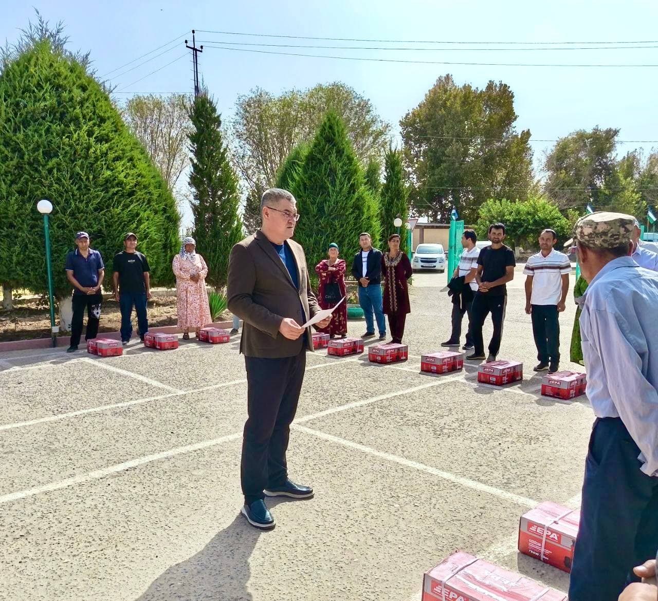 Kambag‘allikdan farovonlik sari: Bandixonda 39 xonadonga amaliy ko‘mak