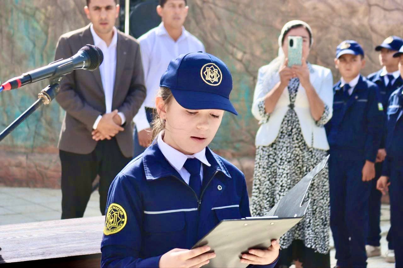 Bandixon tumanida “Jasorat sinfi” oʻquvchilarining tantanali “Vaʼda berish” tadbiri bo‘lib o‘tdi
