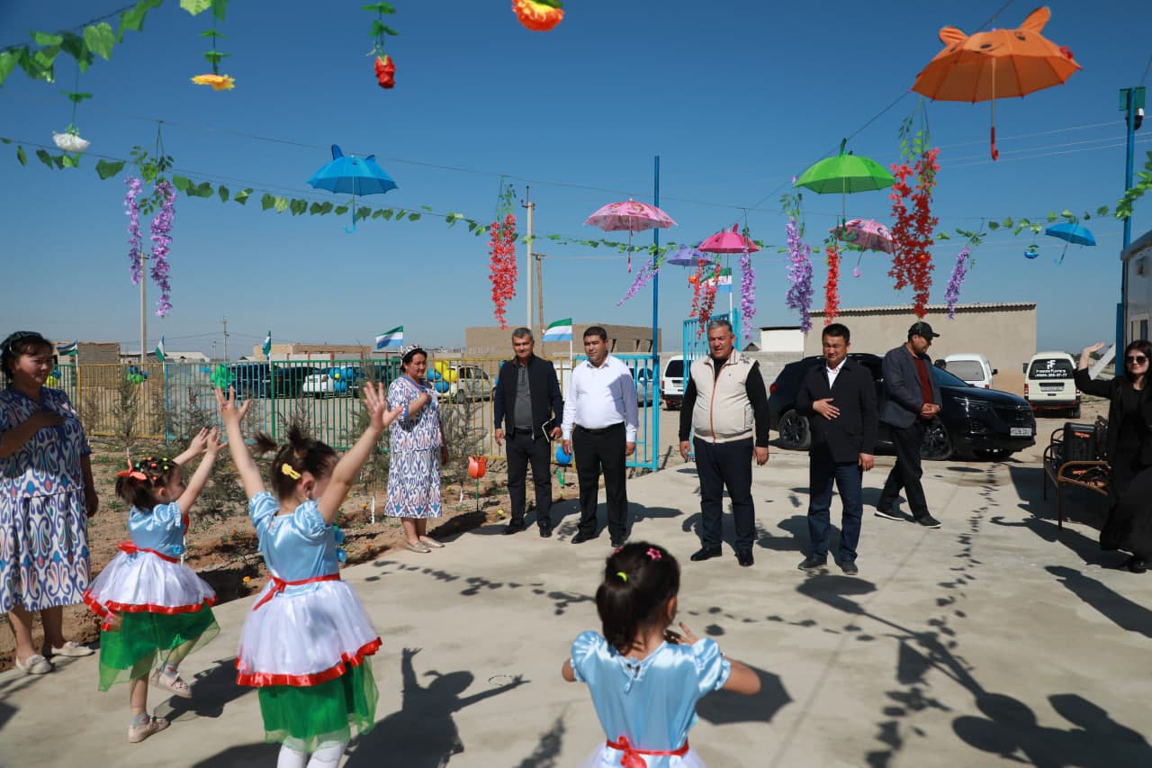 Kelajak mahallasida 90 o‘rinli yangi davlat maktabgacha ta’lim tashkiloti foydalanishga topshirildi