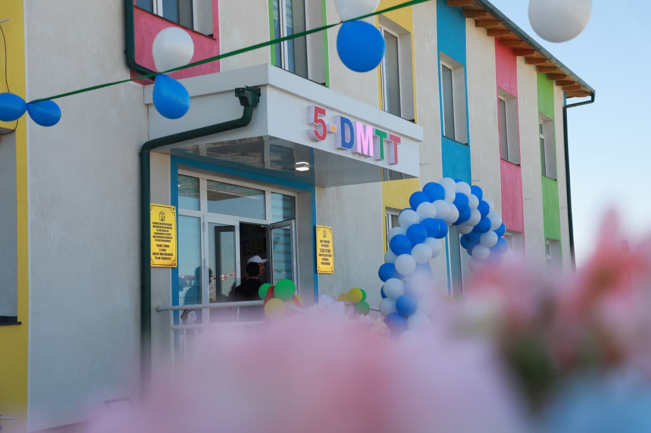 Kelajak mahallasida 90 o‘rinli yangi davlat maktabgacha ta’lim tashkiloti foydalanishga topshirildi