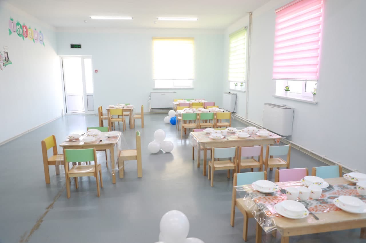 Kelajak mahallasida 90 o‘rinli yangi davlat maktabgacha ta’lim tashkiloti foydalanishga topshirildi