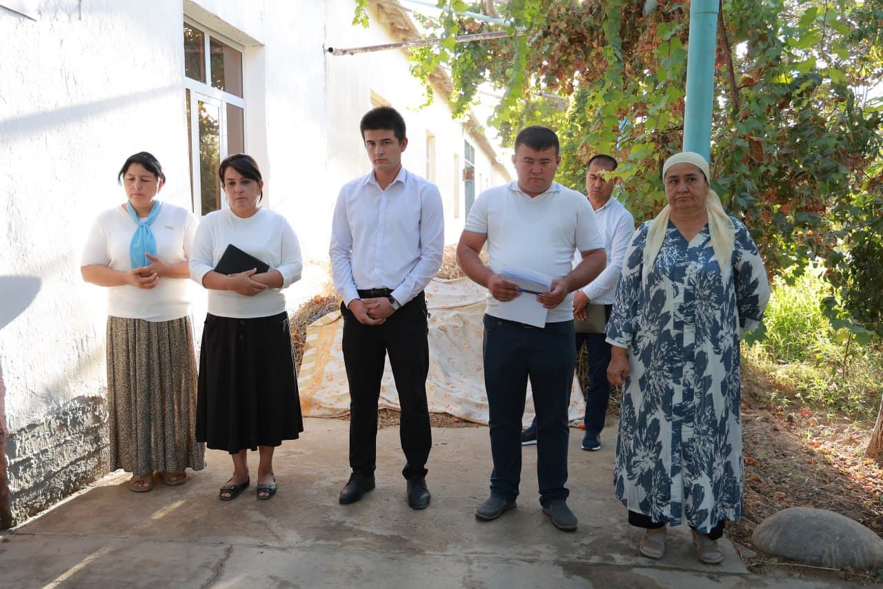 Har bir oila bilan manzilli ishlash — asosiy vazifa