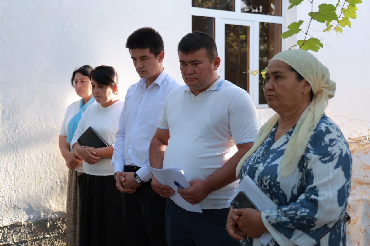 Har bir oila bilan manzilli ishlash — asosiy vazifa