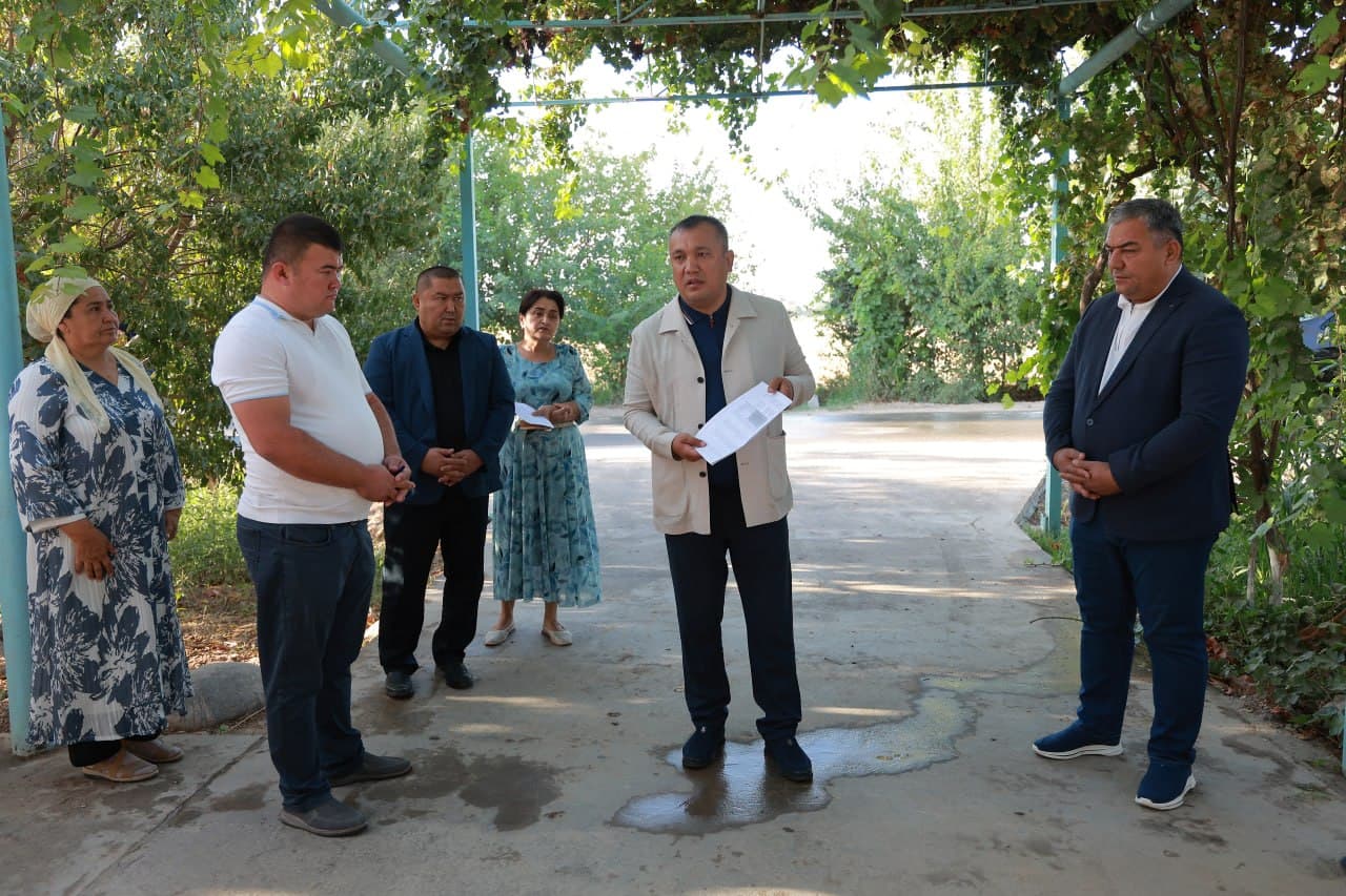 Har bir oila bilan manzilli ishlash — asosiy vazifa