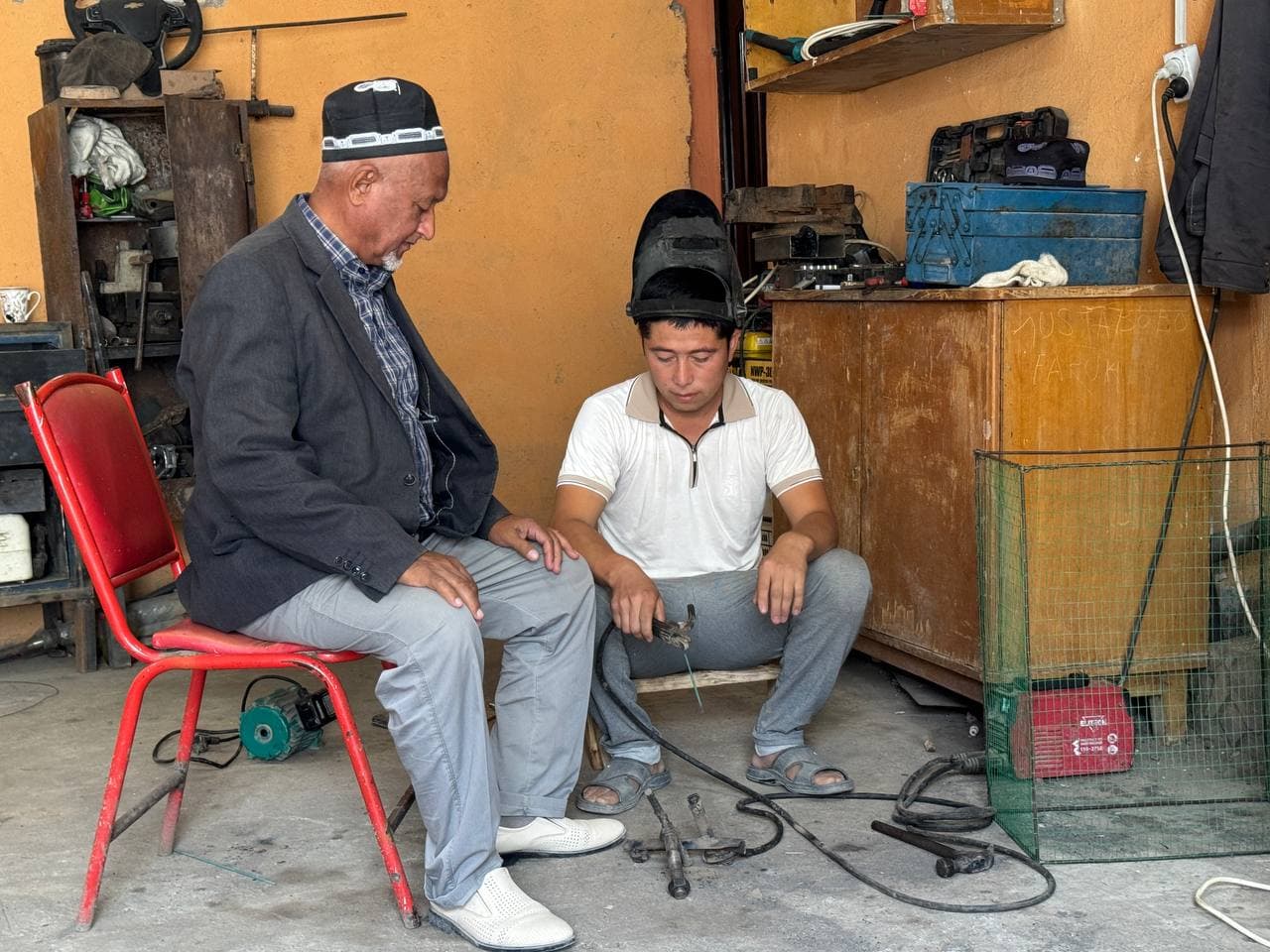 Eskiqishloq mahallasida nuroniylarning yosh avlodga mas’ulligi