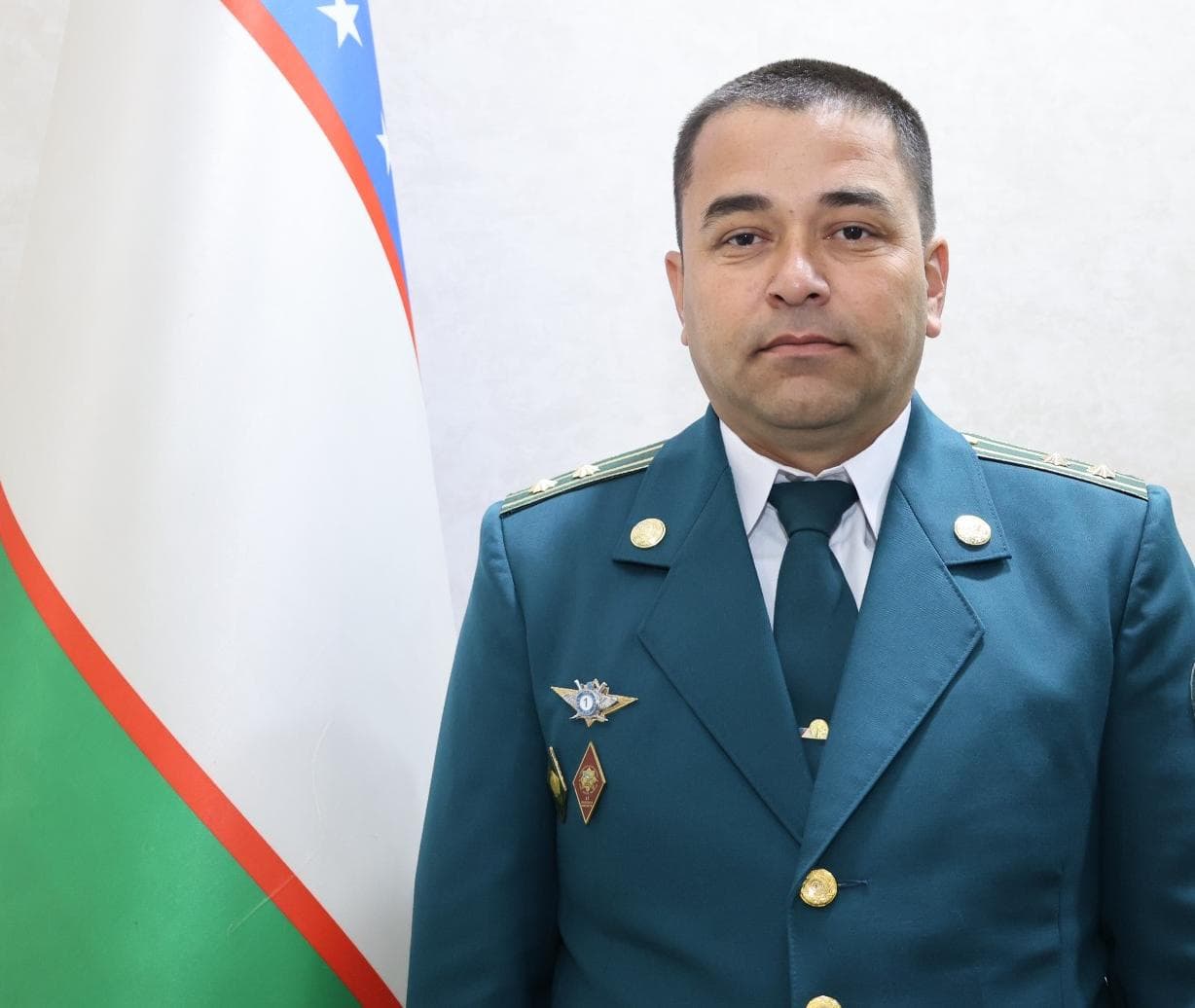 МУЗРАБОТ ТУМАНИ ИЧКИ ИШЛАР БЎЛИМИ БОШЛИҒИ ПОДПОЛКОВНИК БАДАЛОВ ҒОЛИБ АБДУМАЛИКОВИЧНИНГ ТУМАН АҲОЛИСИГА МУРОЖААТИ