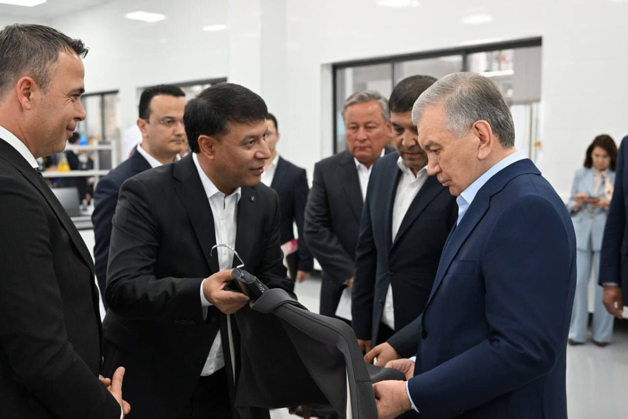 Тўқимачилик кластерининг янги корхонаси ишга тушди