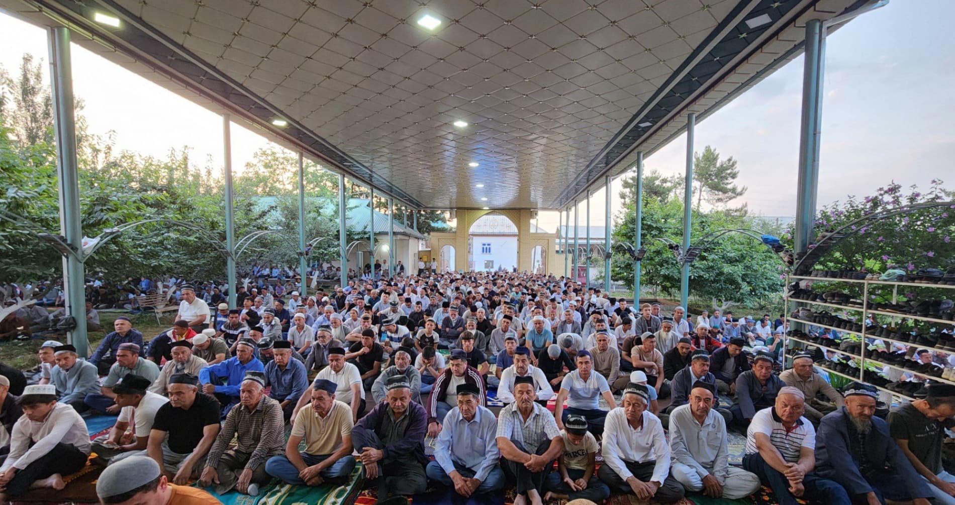 Сариосиёда Қурбон ҳайити катта шоду хуррамлик билан бошланди