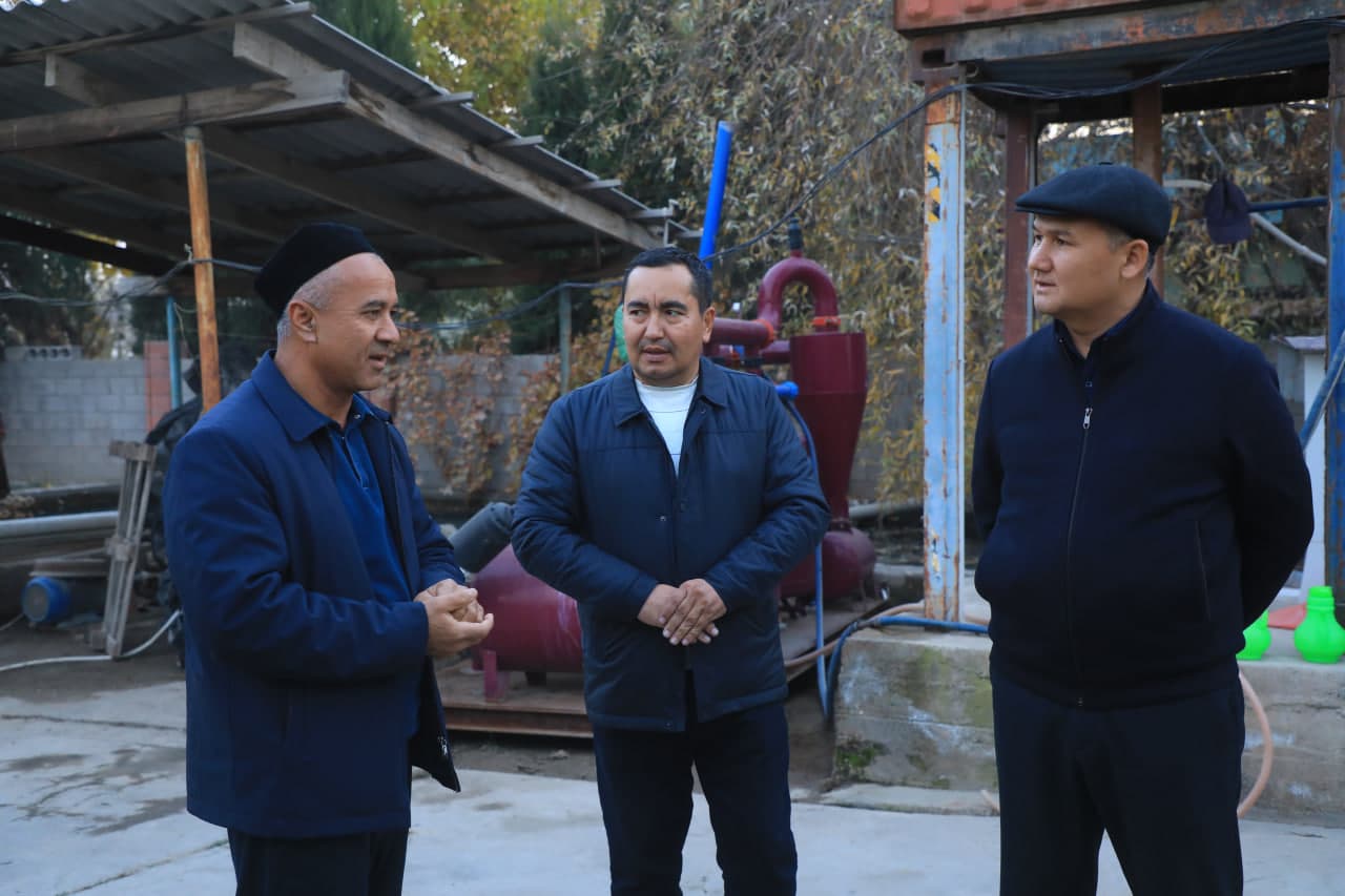 Hududlarga tashrif - G.Xidirov va Dashnobod hududlari