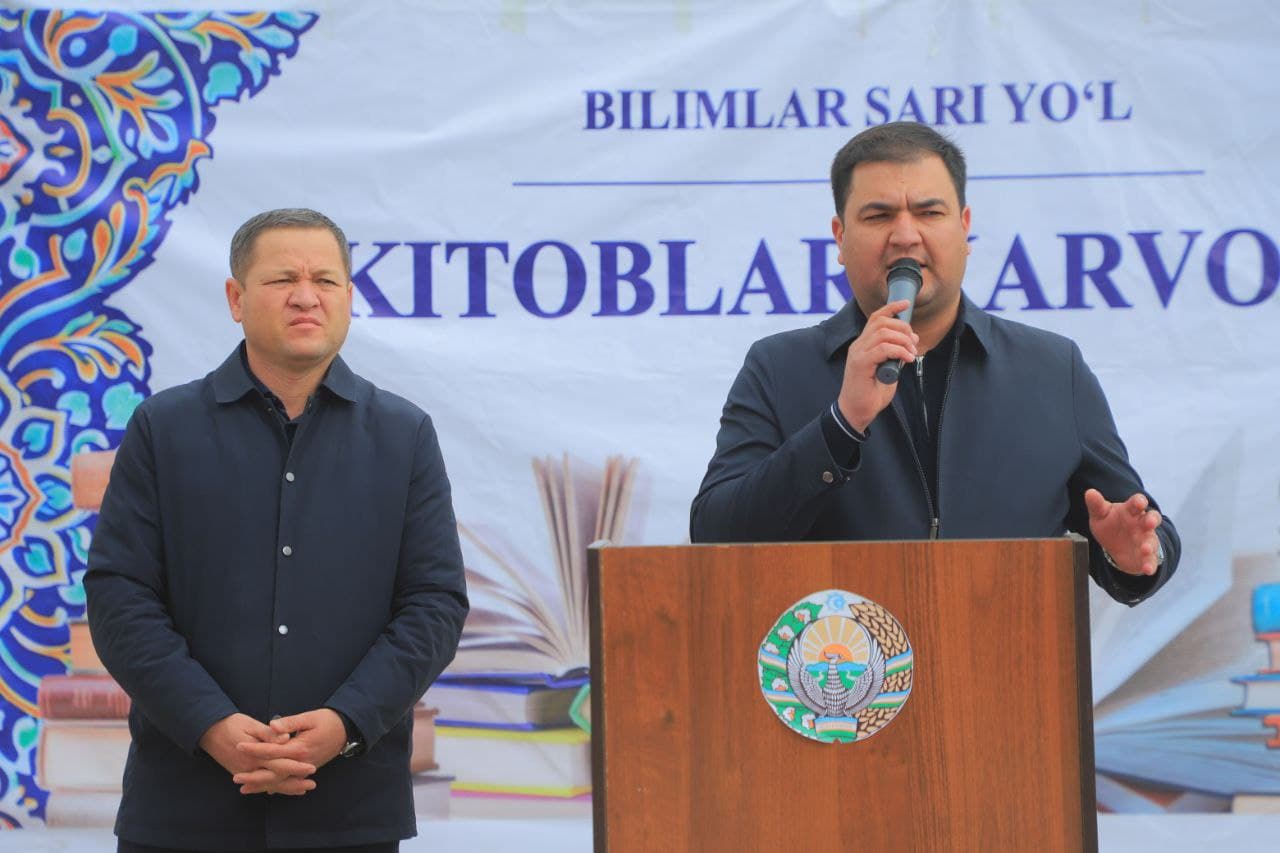 “Китоблар карвони” Сариосиё туманида