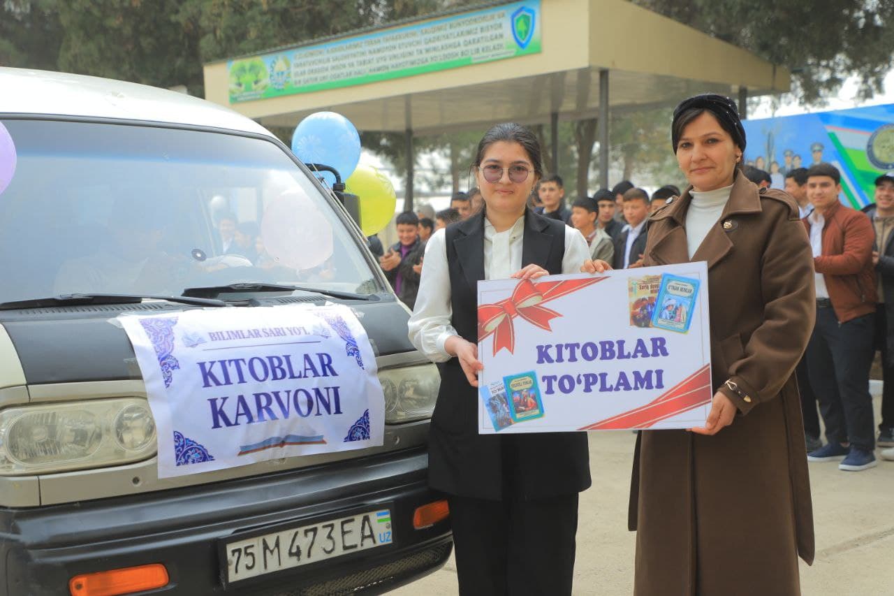 “Китоблар карвони” Сариосиё туманида