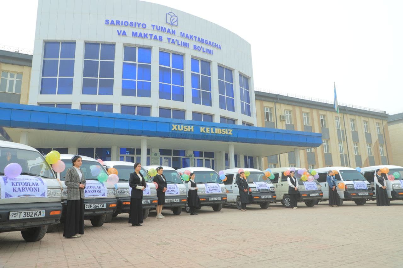 “Китоблар карвони” Сариосиё туманида