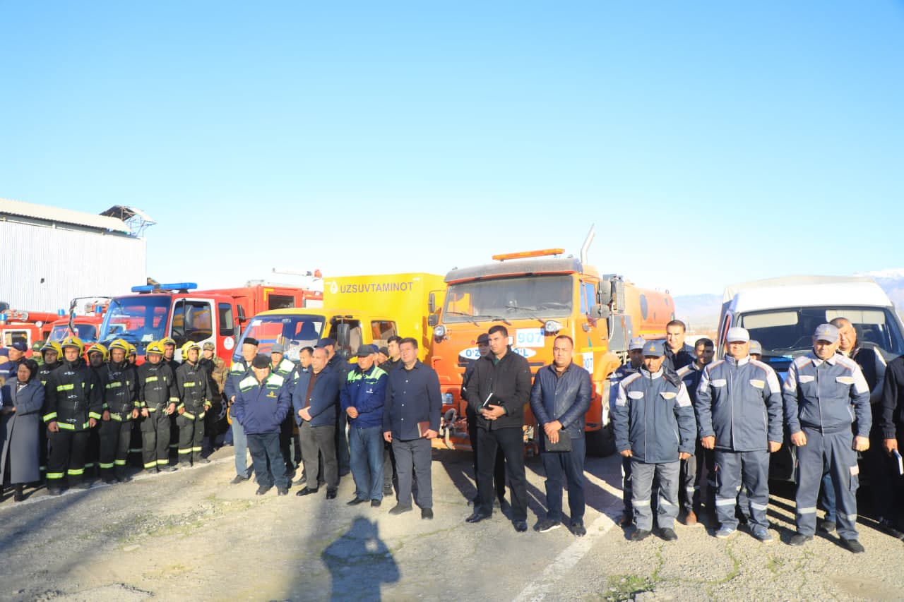 Аҳоли, таълим муассасалари ва ҳудудларни фавқулодда вазиятлардан ишончли муҳофаза қилиш юзасидан йиғин ўтказилди