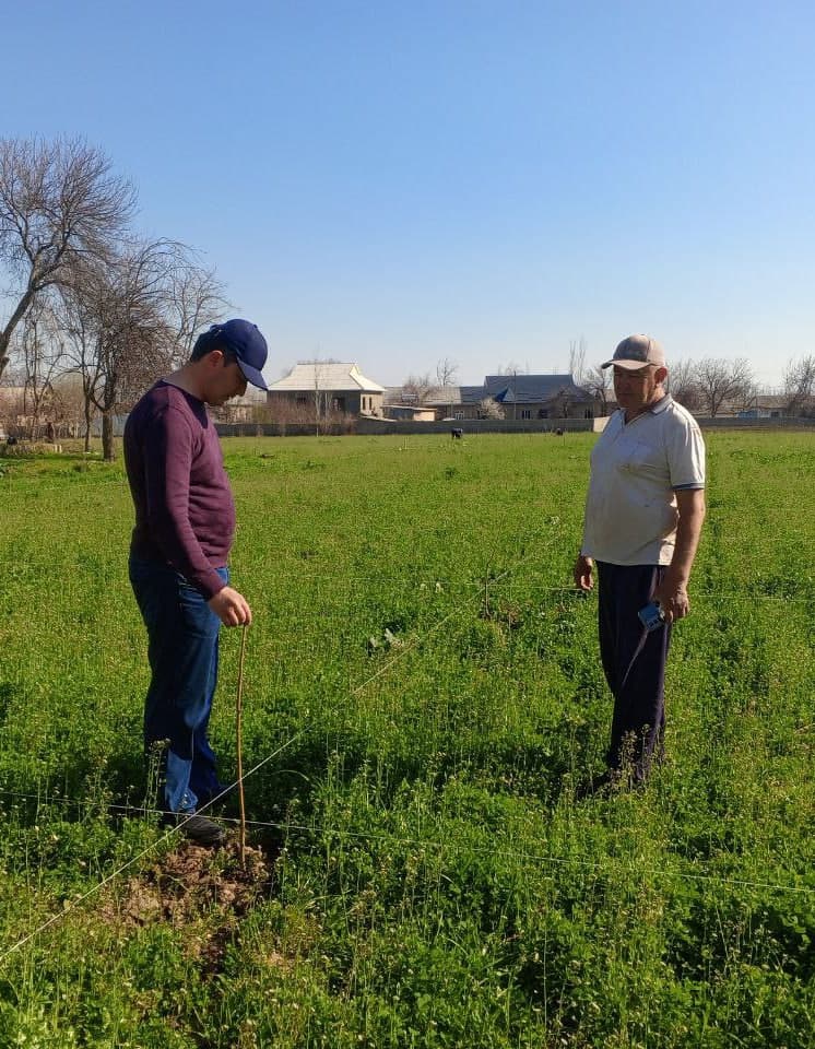 Қишлоқ ва сув хўжалиги соҳасидаги берилган топшириқлар ижроси туман ишчи гуруҳи томонидан ўрганилмоқда