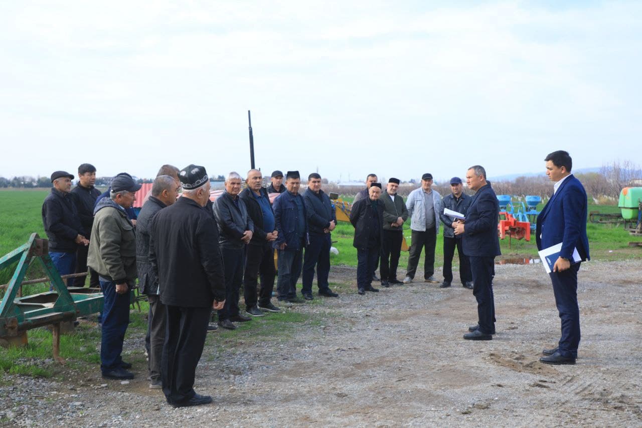 Қишлоқ ва сув хўжалигидаги вазифалар муҳокама қилинди