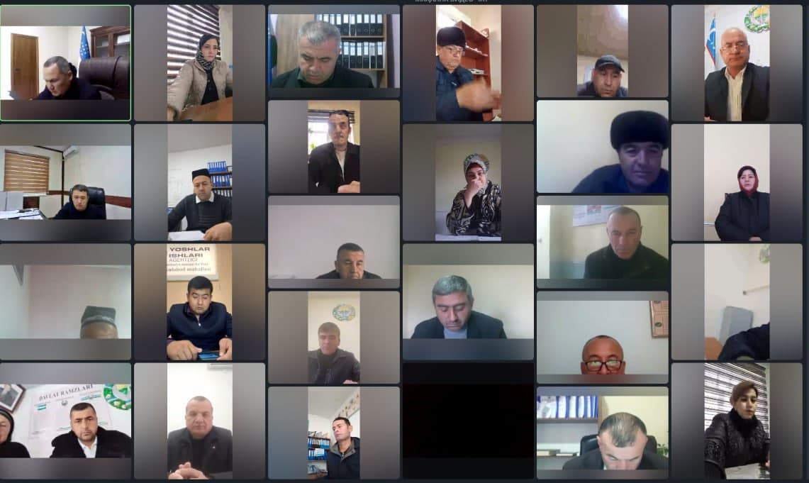 Маҳалла еттилиги билан чат орқали жонли мулоқот бўлиб ўтди