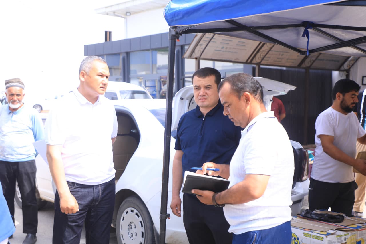 Sariosiyo dehqon (oziq-ovqat) bozorida narx-navo barqarorligi o‘rganildi