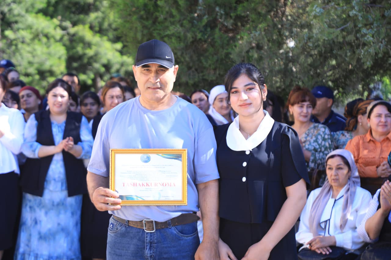Sariosiyodagi 95 ta maktabda so‘nggi qo‘ng‘iroq jarangladi