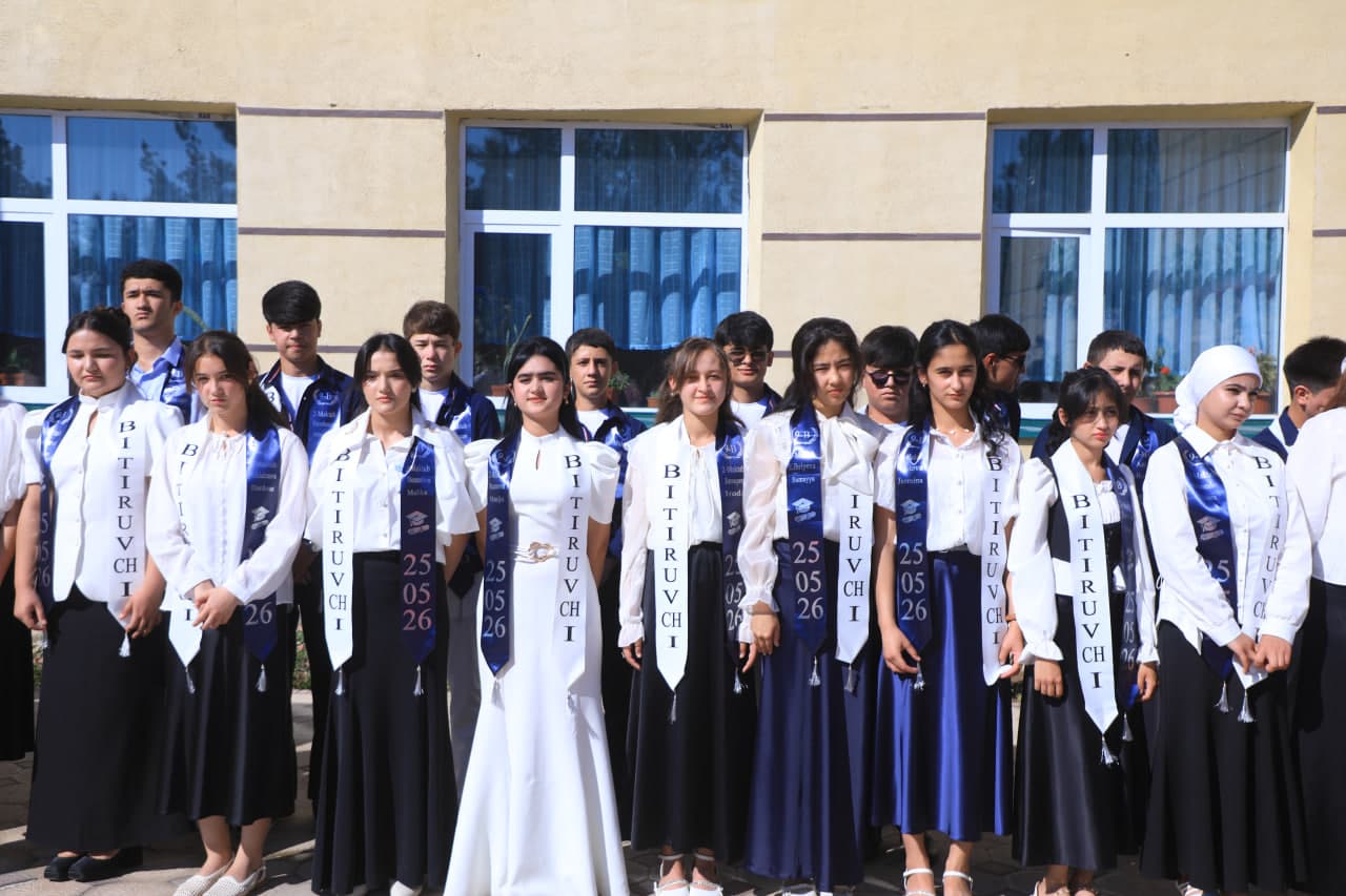 Sariosiyodagi 95 ta maktabda so‘nggi qo‘ng‘iroq jarangladi
