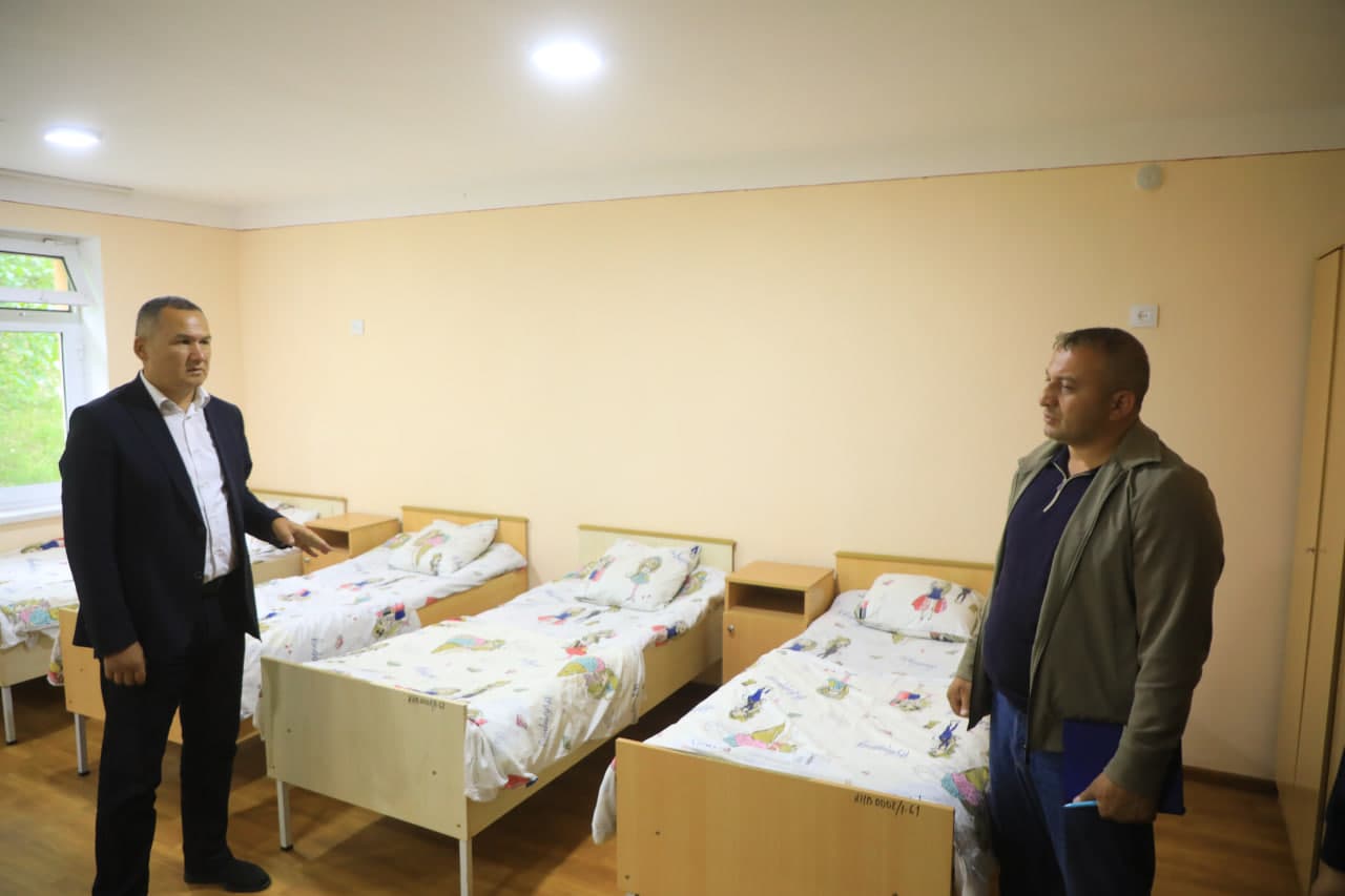 Sariosiyoda oromgohlar bolalarni qabul qilishga tayyorlanmoqda