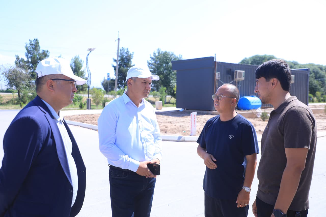“Yangi O‘zbekiston” massivida Eko-bozor loyihasi qurilishi o‘rganildi