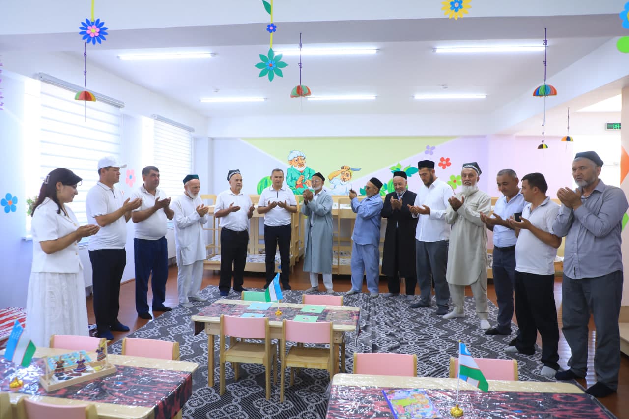 Yoqutli bog‘ mahallasida 240 o‘rinli yangi bog‘cha foydalanishga topshirildi