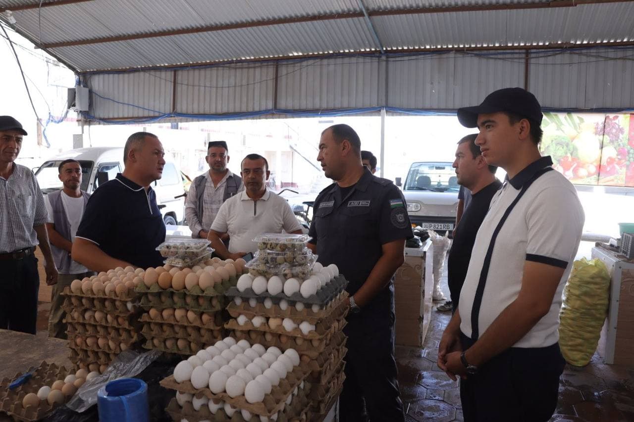 Sariosiyo dehqon (oziq-ovqat) bozorida narxlarni yanada arzonlashtirish masalalari muhokama qilindi