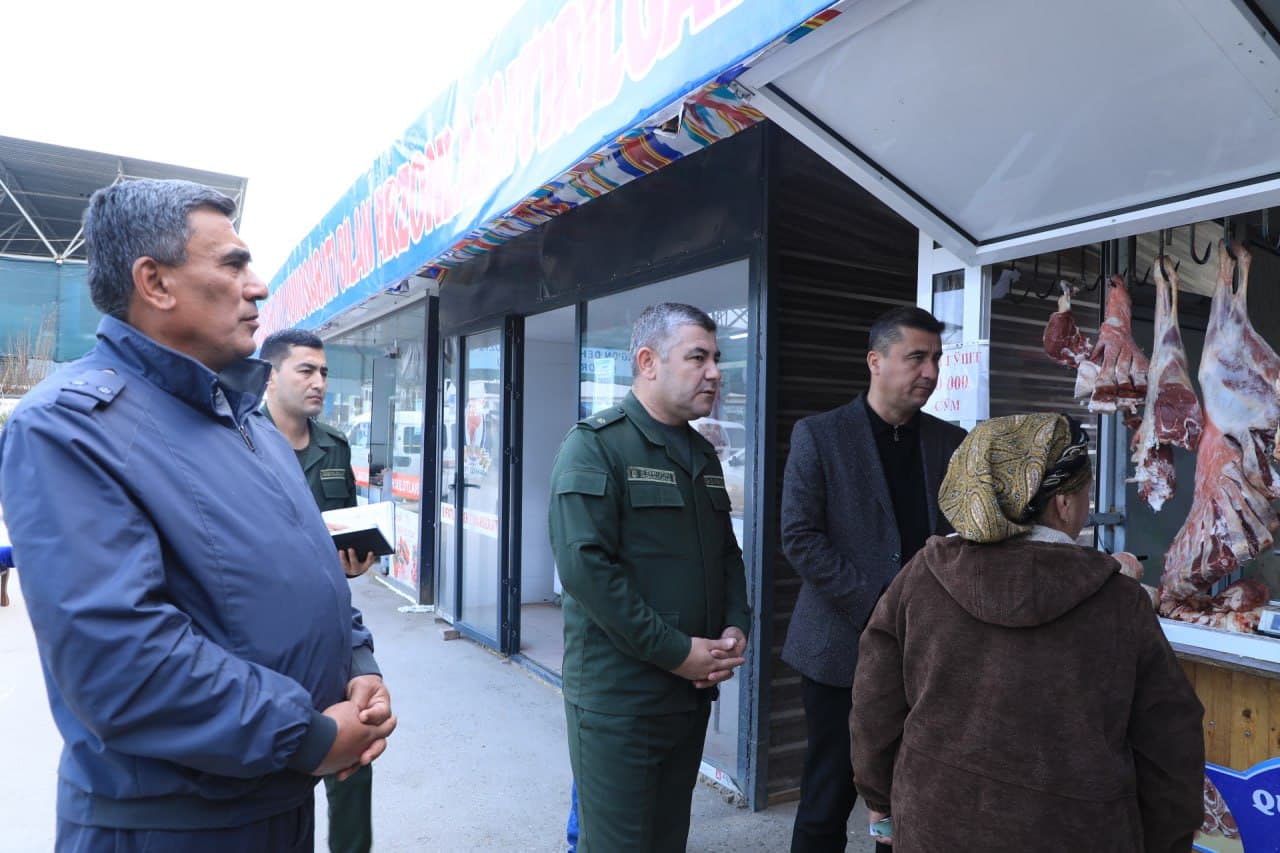 Qumqo‘rg‘on dehqon bozorida yarmarka faoliyati va raqamlashtirish jarayonlari o‘rganildi