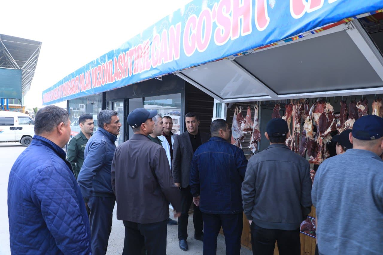 Qumqo‘rg‘on dehqon bozorida yarmarka faoliyati va raqamlashtirish jarayonlari o‘rganildi