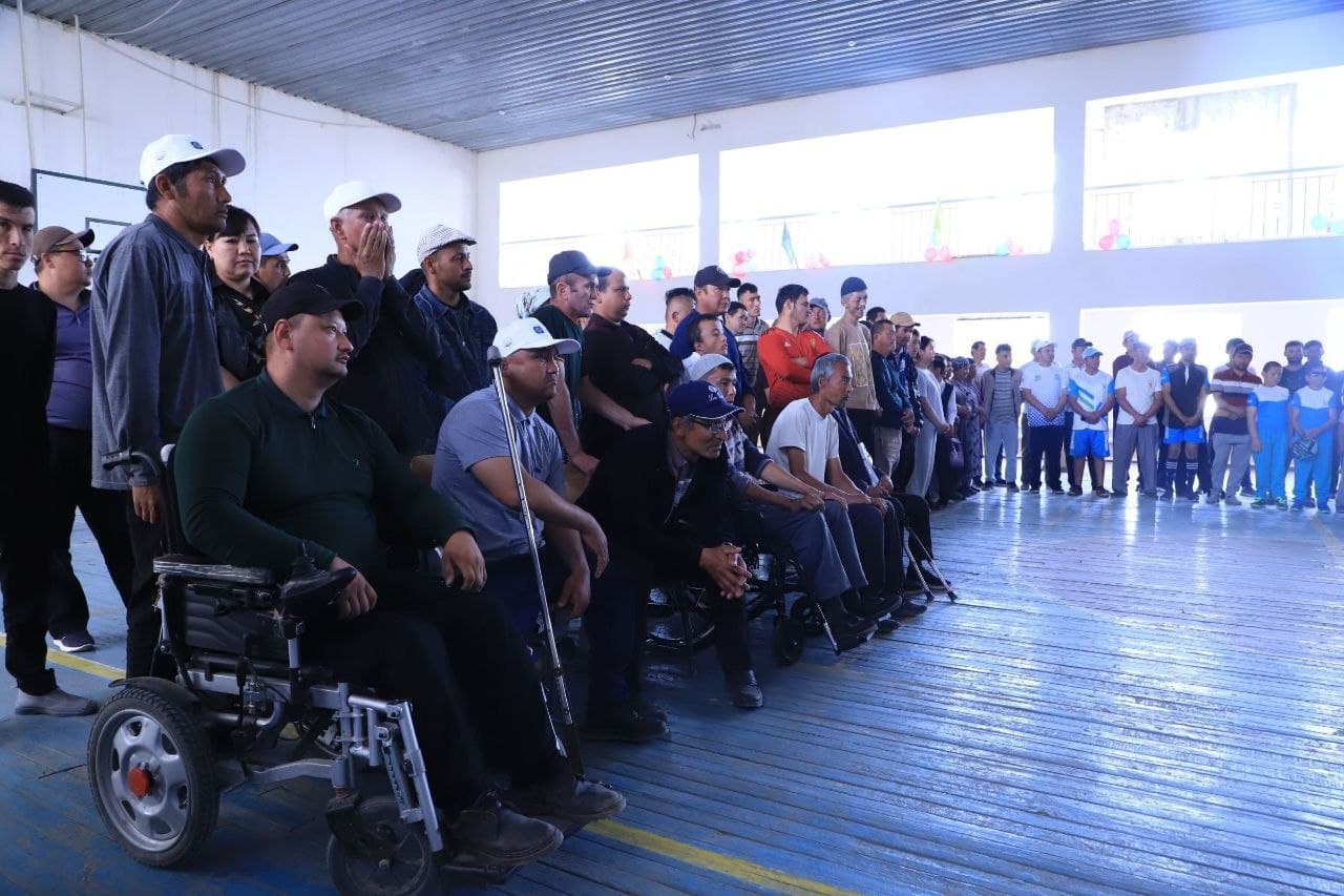 Qumqo‘rg‘on tumanida “Besh tashabbus paralimpiadasi” sport musobaqalari o‘tkazilmoqda