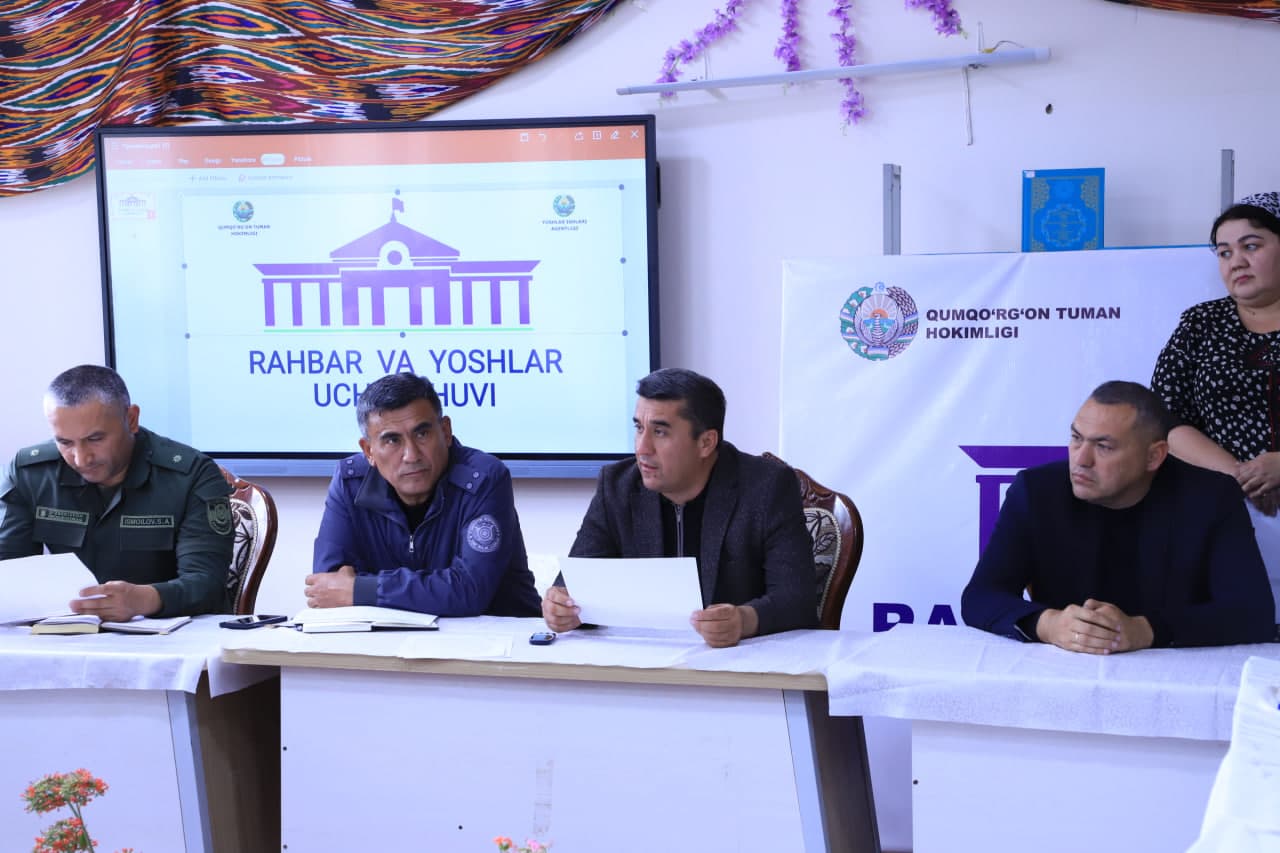 “Payshanba – yoshlar kuni” doirasida Rahbar va yoshlar uchrashuvi bo‘lib o‘tdi